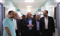 وزیر بهداشت از پروژه بیمارستان امام خمینی(ره) شهریار بازدید کرد