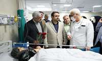  بازدید و ارزیابی آمادگی بیمارستان فیروزآبادی توسط معاون درمان وزارت بهداشت