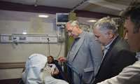 بازدید نوروزی وزیر بهداشت از بیمارستان حضرت رسول(ص) دانشگاه علوم پزشکی ایران