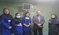 بازدیدمشاور فنی معاون درمان وزارت بهداشت از بیمارستان شهدای هفتم تیر