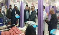 بازدید نوروزی رئیس دانشگاه علوم پزشکی ایران از بیمارستان امام سجاد(ع) شهریار