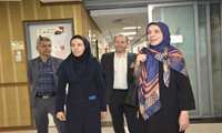 بازدید مشاور وزیر بهداشت از مجتمع آموزشی و درمانی حضرت رسول اکرم (ص) و قدردانی از کادر درمان