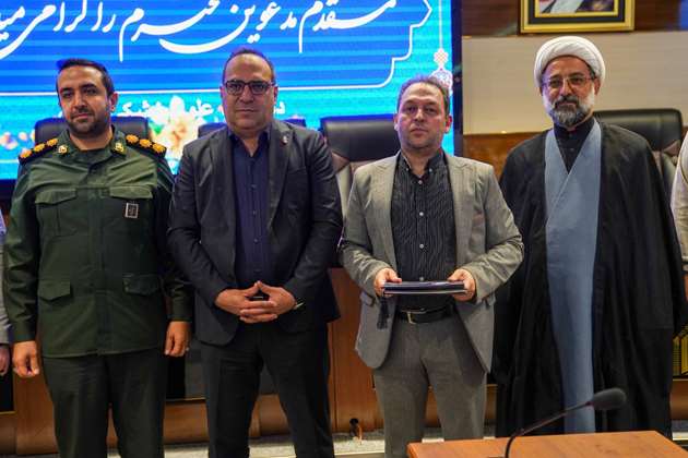 تکریم و معارفه فرمانده بسیج جامعه پزشکی دانشگاه علوم پزشکی ایران برگزار شد